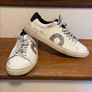 Oliver Cabell White and Gray Sneakers